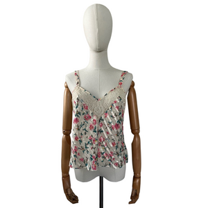 Victoria's Secret Vintage Lace Floral Camisole Top M
